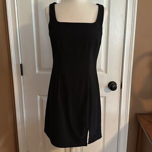 Woman’s little black dress